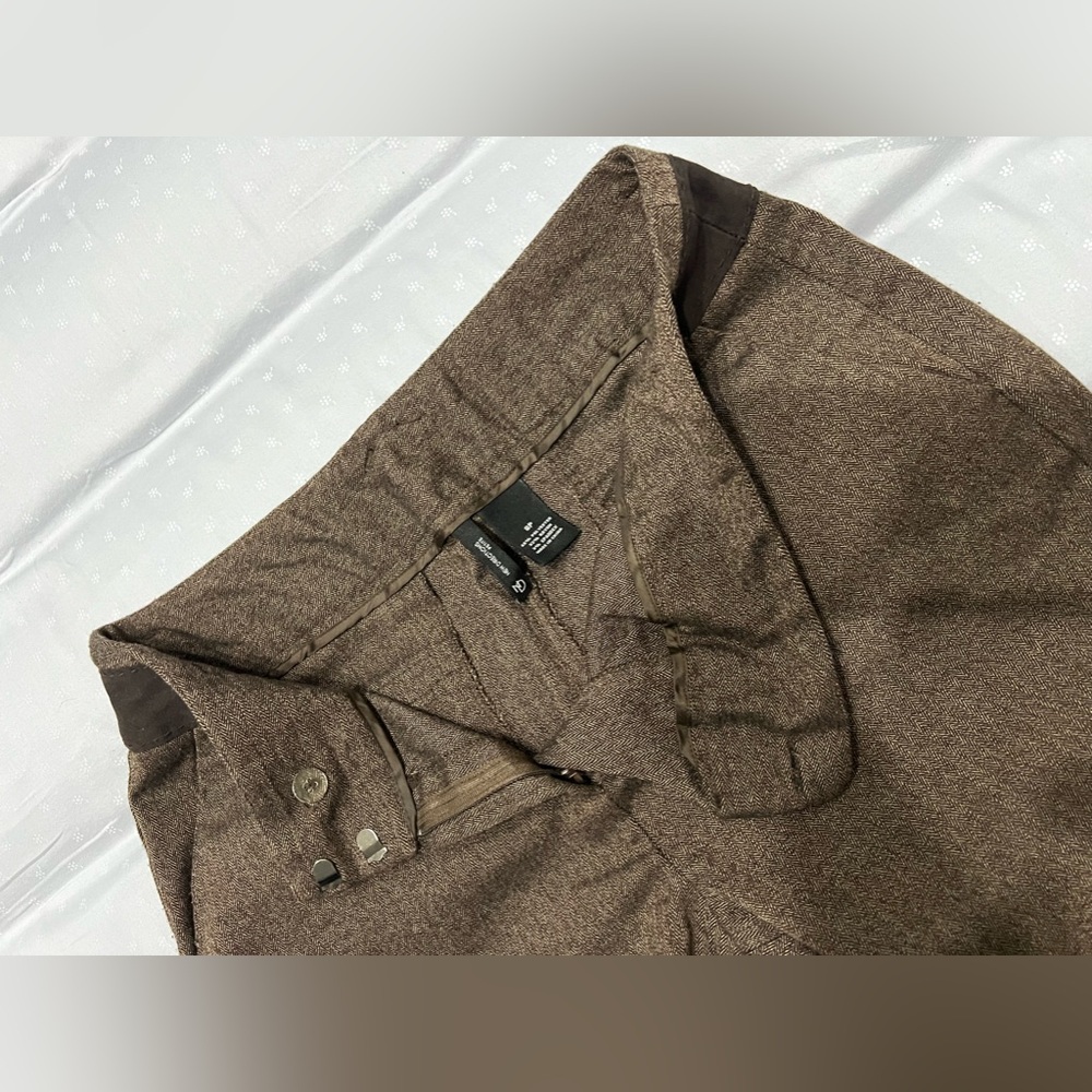 NEW DIRECTIONS Preowned brown pants size 8 - Picture 3 of 3